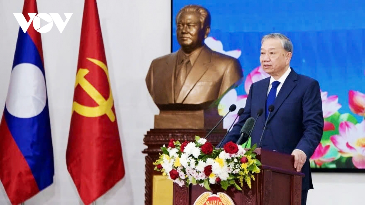 Party chief To Lam reaffirms Vietnam – Laos special friendship, solidarity